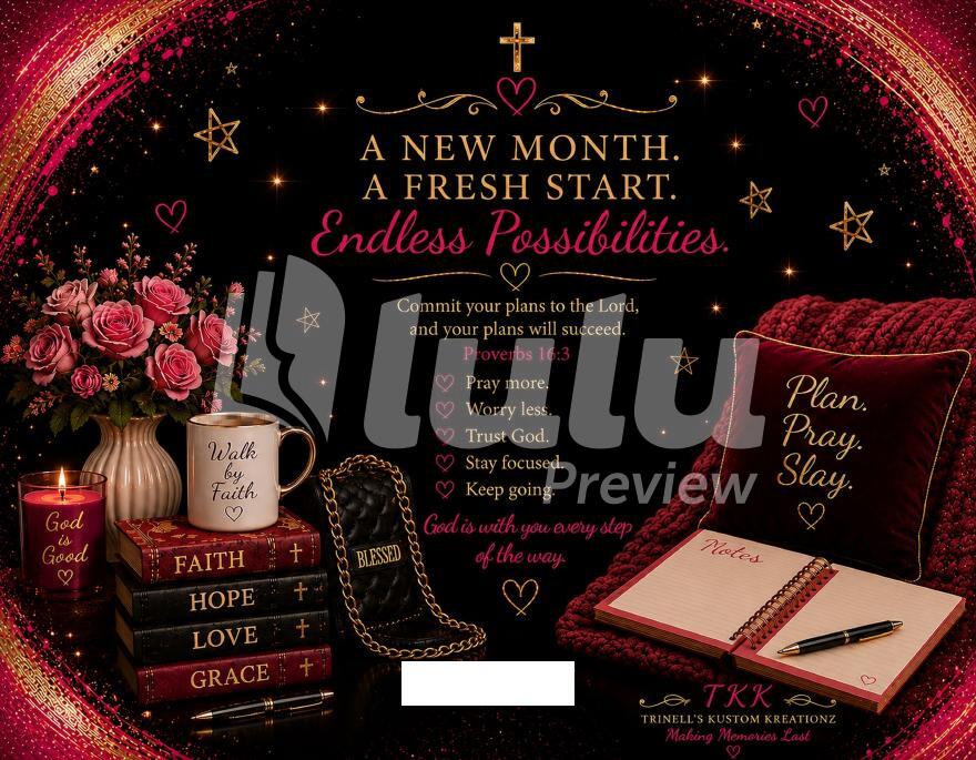 2027 Faith Based Wall Calendar