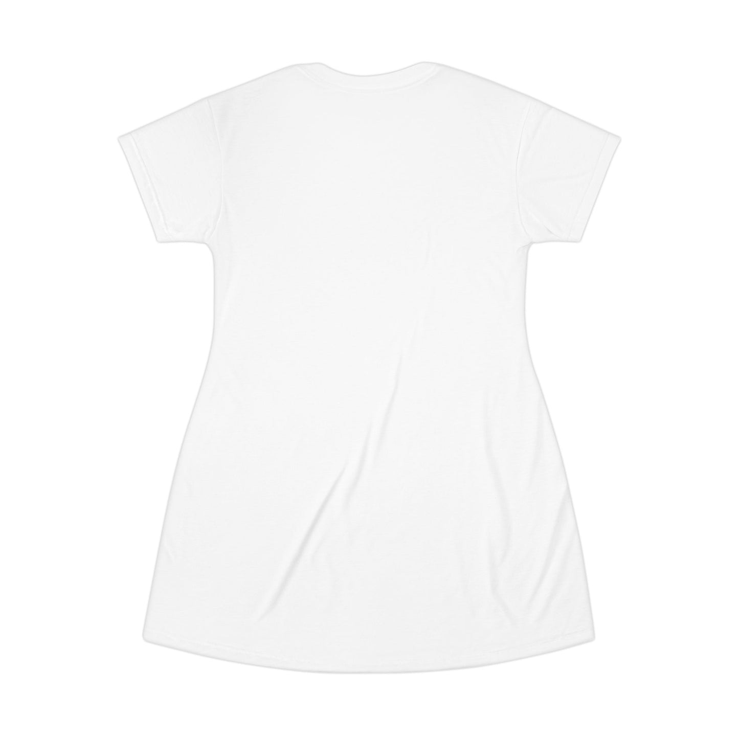 Breast Cancer Warrior T-Shirt Dress — Pink Ribbon Awareness Graphic