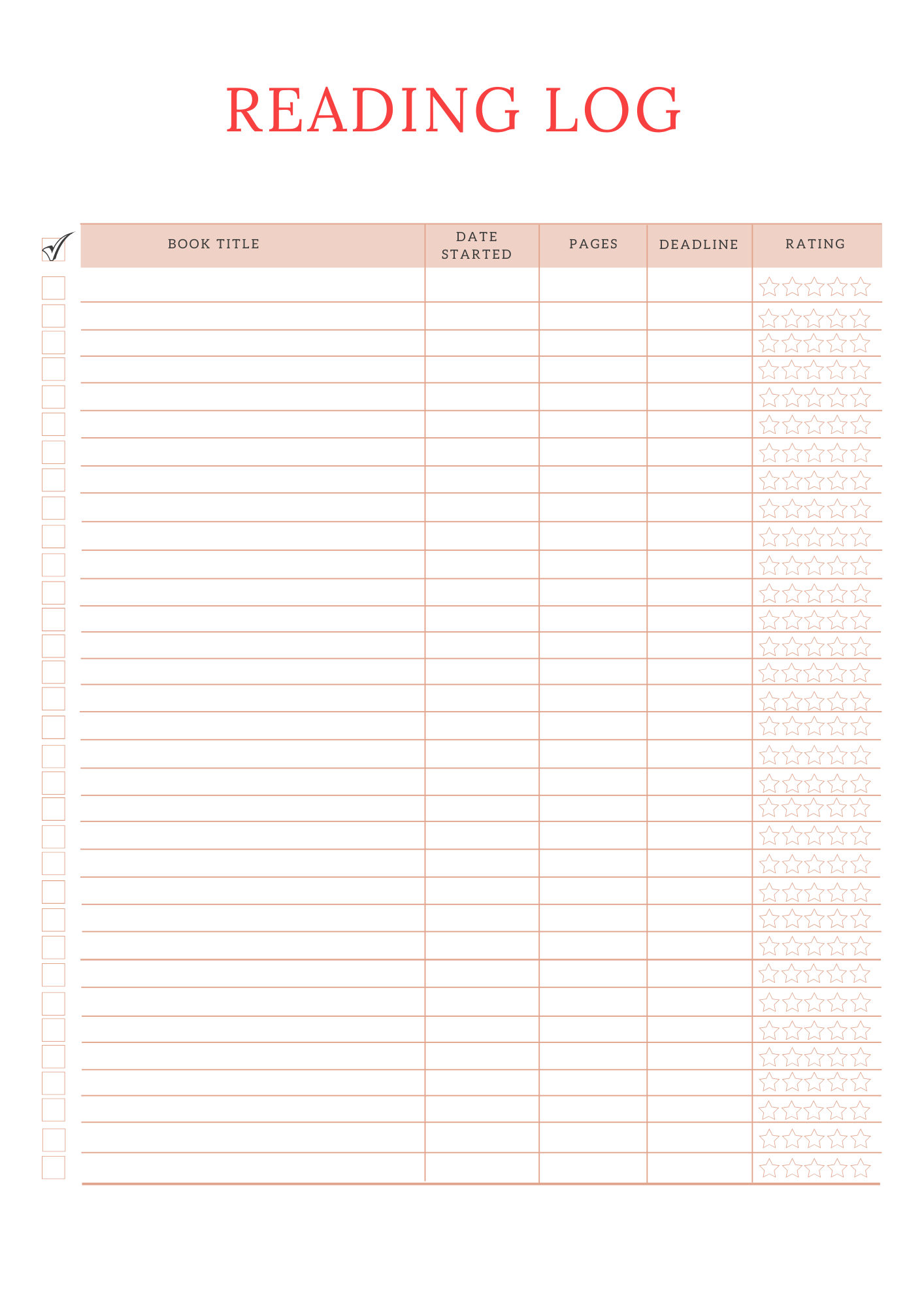 Book Journal | Reading Tracker & Notes Planner -Digital 💖✨