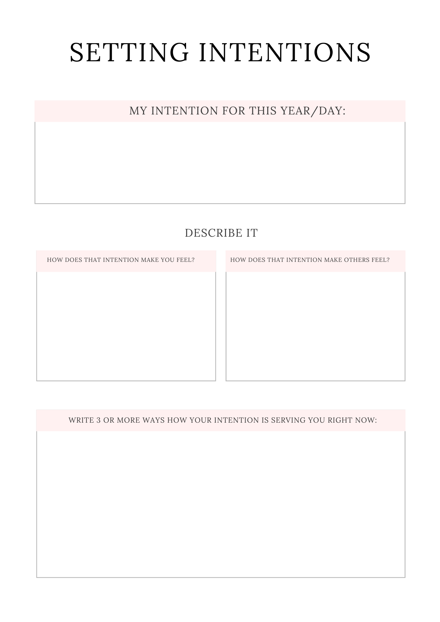 Digital Manifestation & Law of Attraction Journal | Manifest Your Dream Life 💖✨