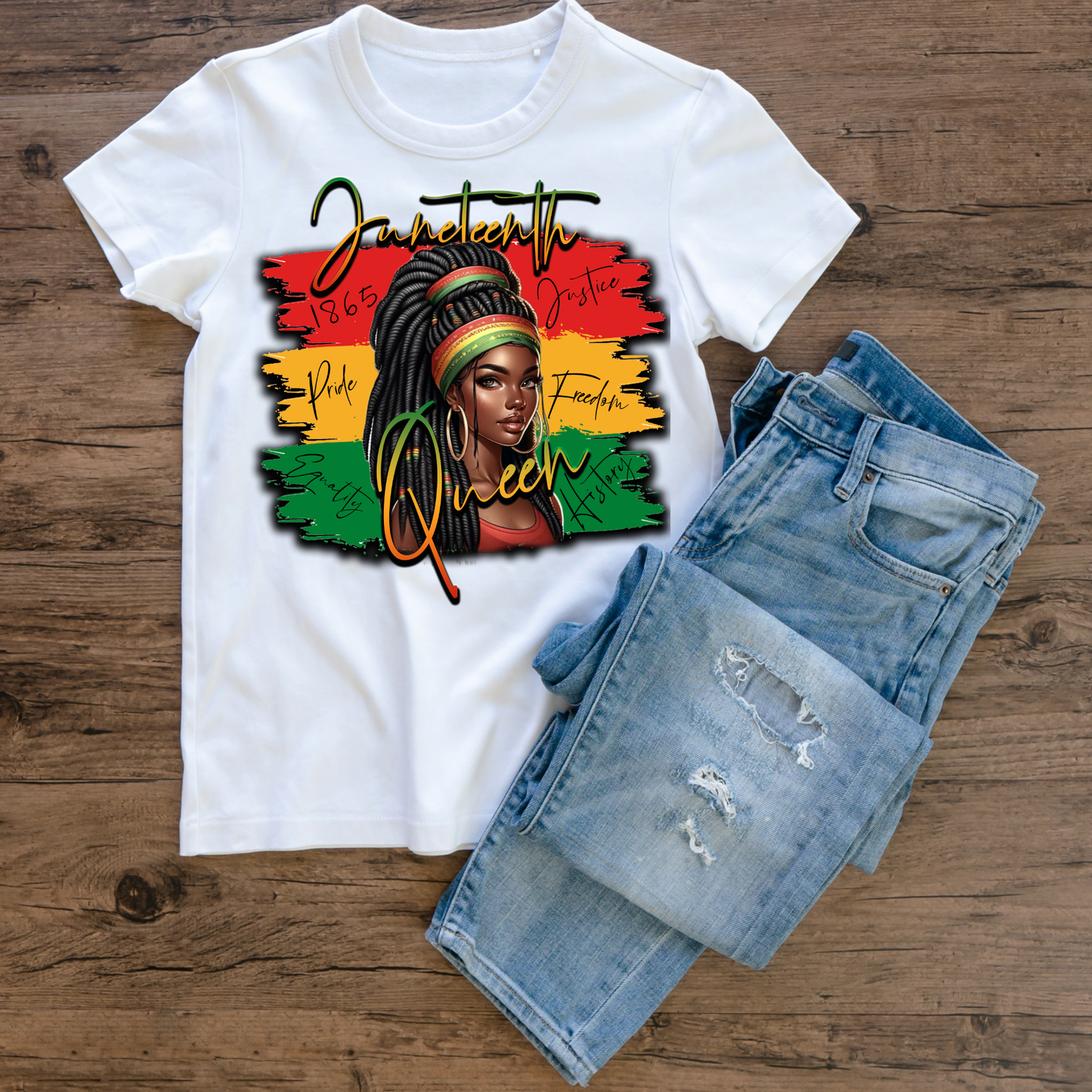 Juneteenth Queen t-shirt